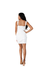 Allison Island white mini dress - Social Girls Miami
