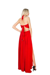 Belles Isles Red Cutout Dress