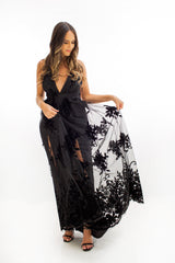 Brickell Black Maxi Dress | Social Girls Miami