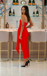 Key Biscayne red jumpsuit - 4