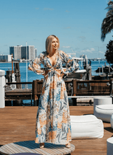 Positano Cutout Maxi Dress | Social Girls Miami